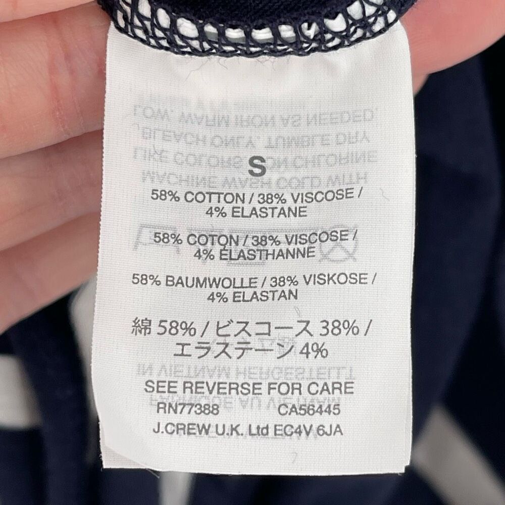 Madewell Scoop Back Bodysuit Sleeveless Rikki Stripe Women Small‎ Blue White - Picture 10 of 11